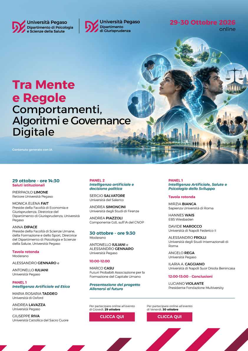 Tra Mente e Regole: Comportamenti, Algoritmi e Governance Digitale