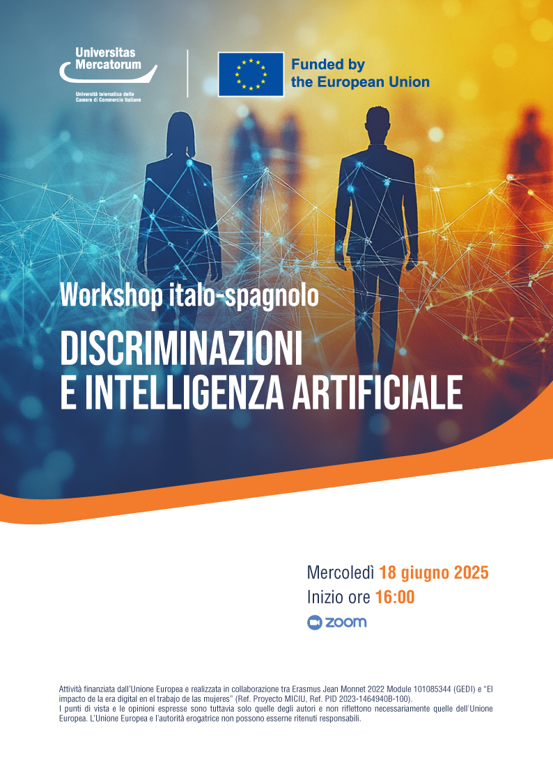 Workshop italo-spagnolo | Discriminazioni e Intelligenza Artificiale