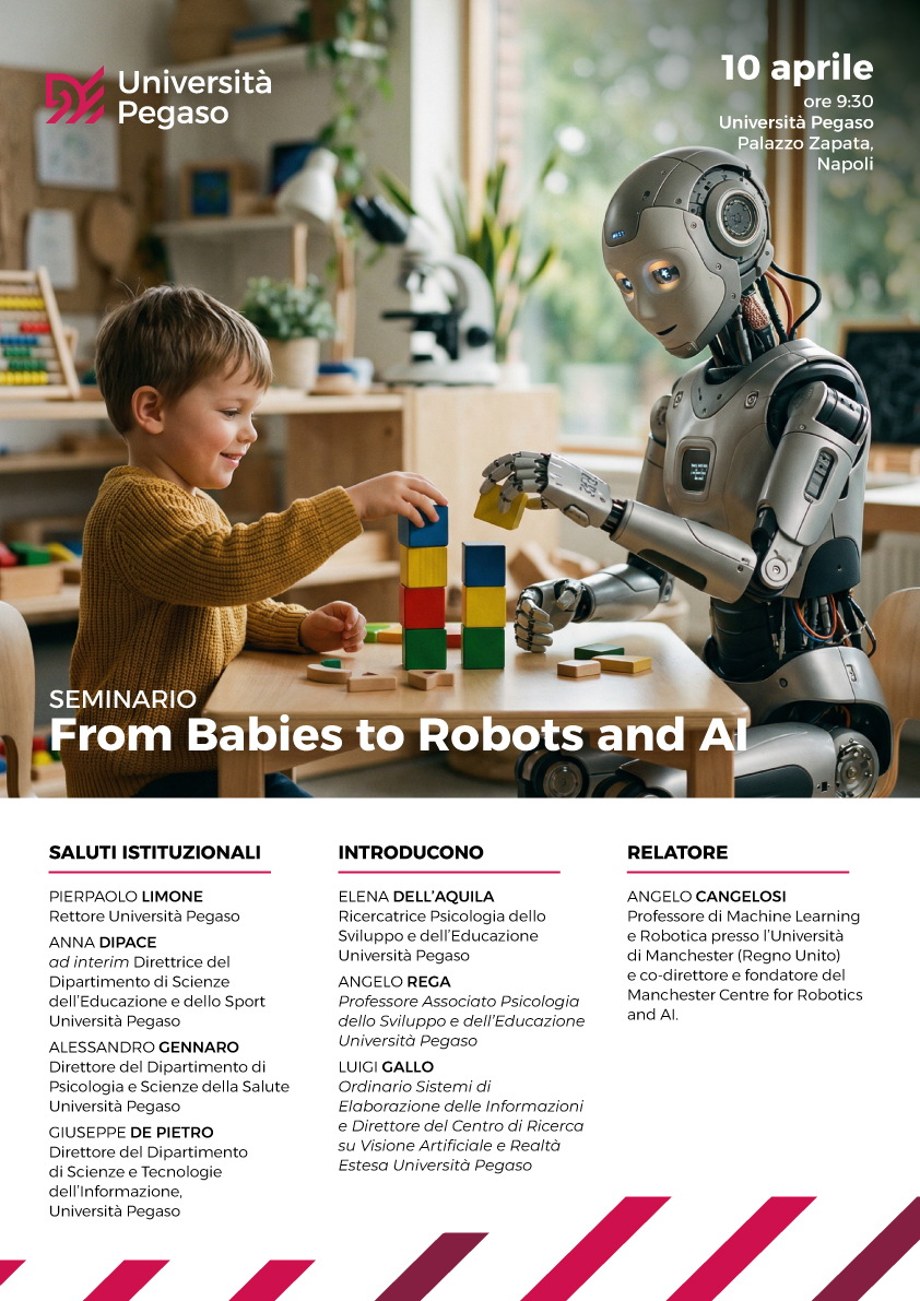 Seminiario From Babies to Robots and AI
