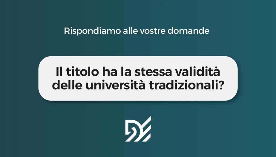Il titolo ha la stessa validità delle università tradizionali?