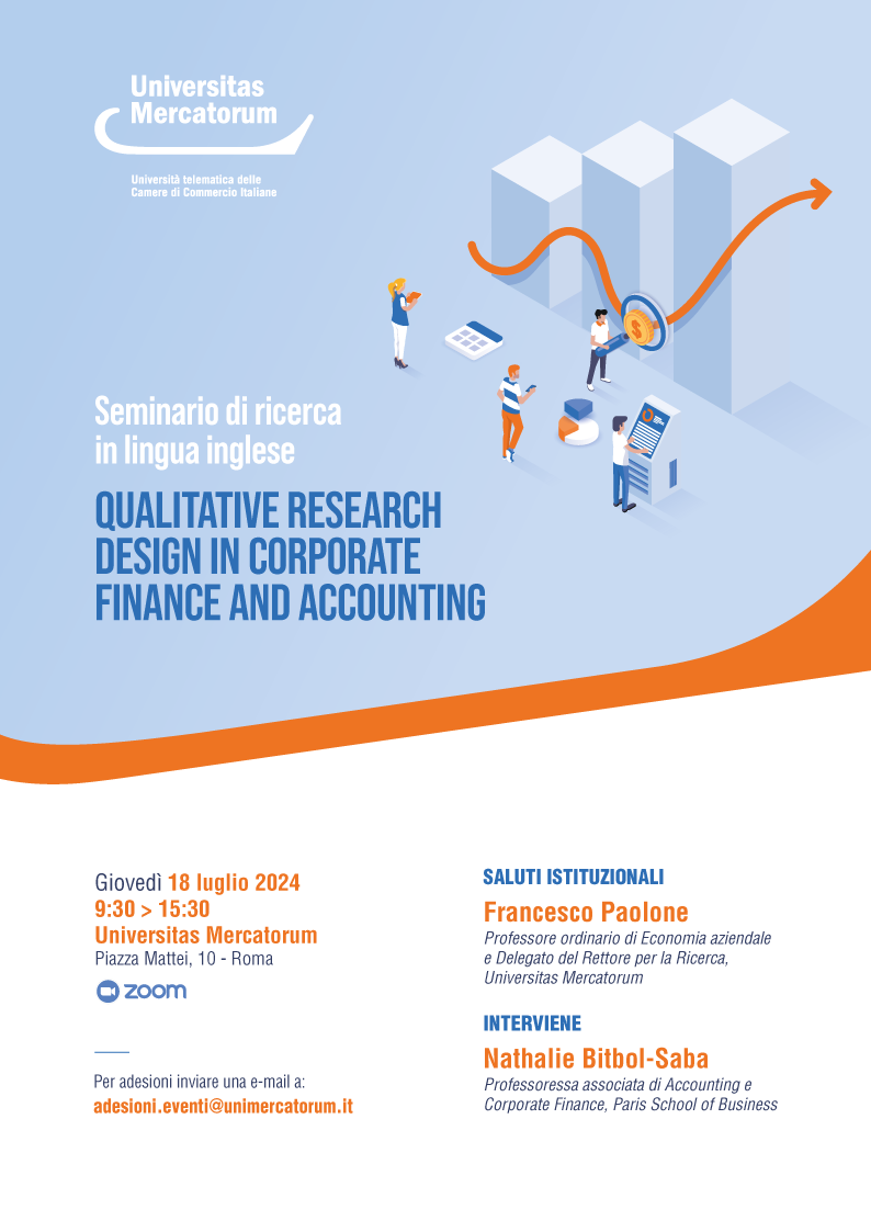 Qualitative Research design in corporate finance and accounting