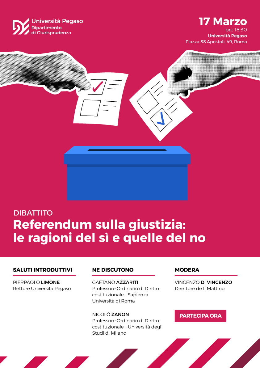 Referendum sulla giustizia: le ragioni del sì e quelle del no