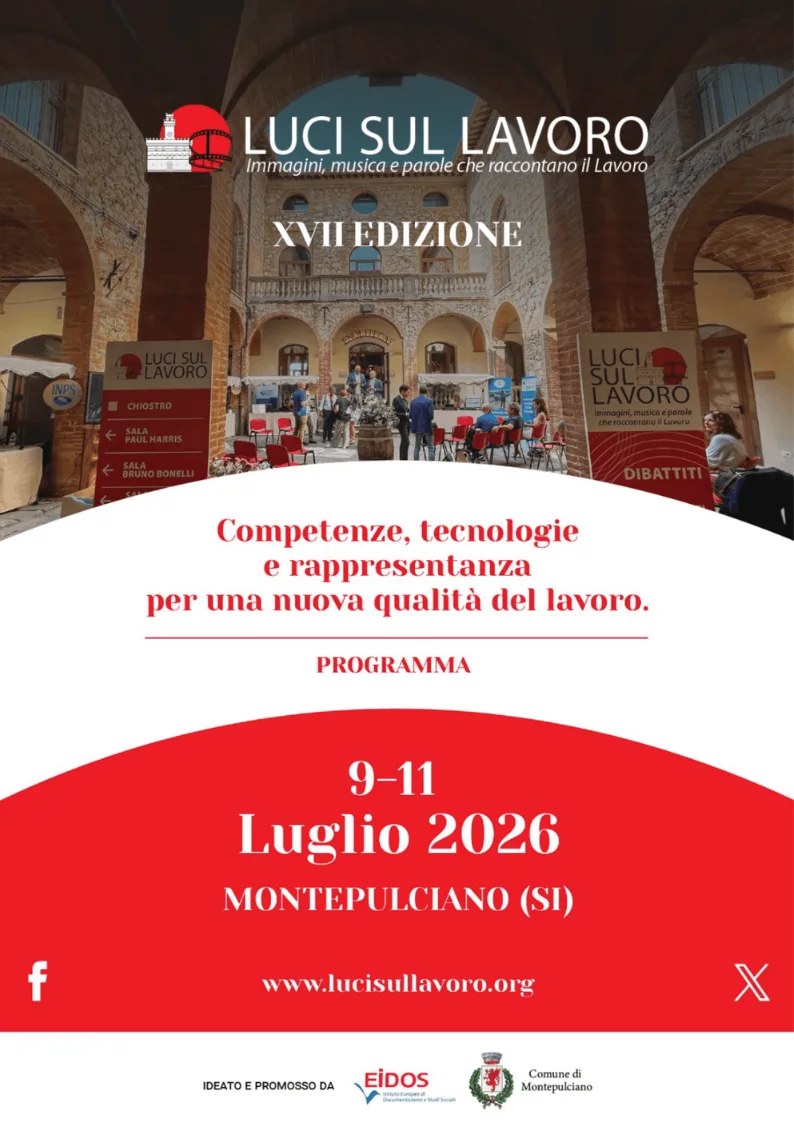 Luci sul Lavoro | Competenze, tecnologie e rappresentanza per una nuova qualità del lavoro
