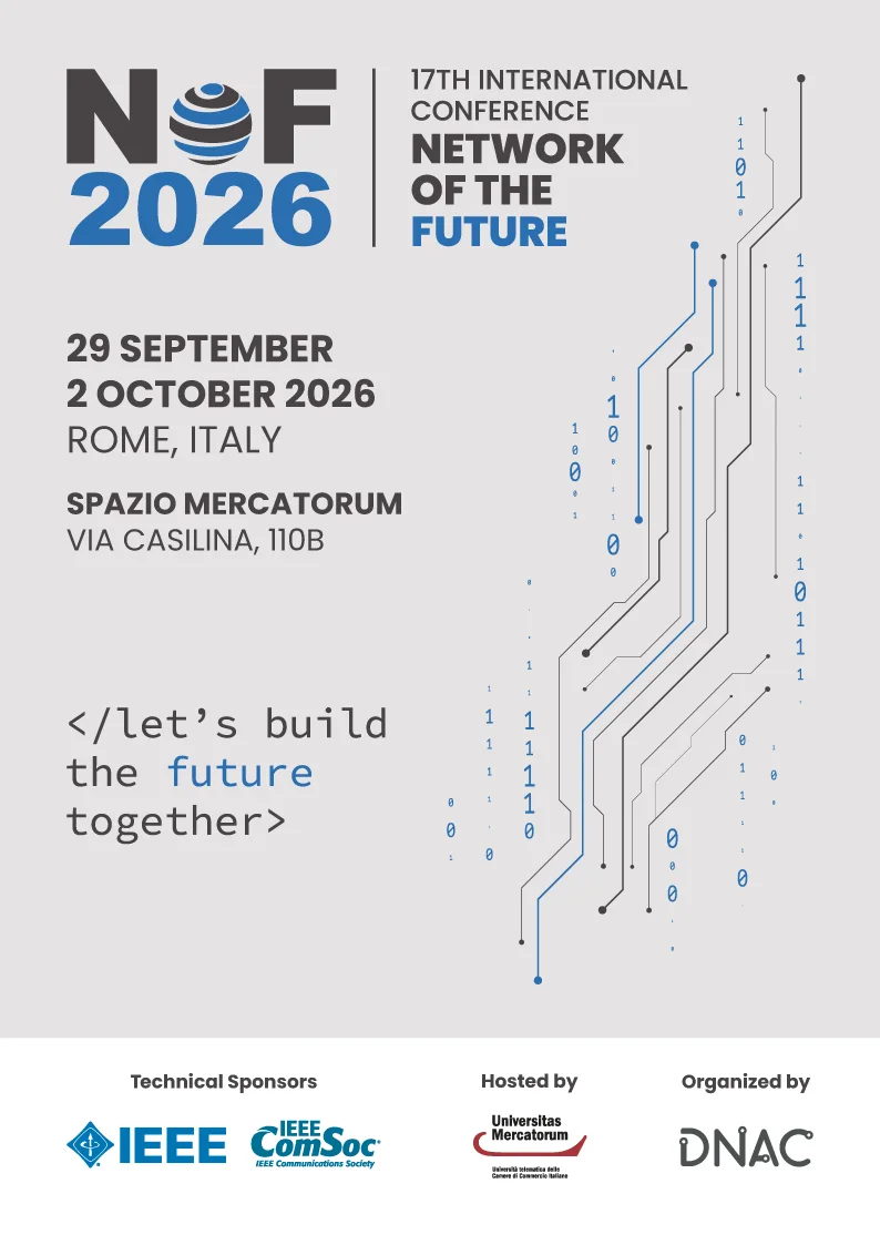 NoF 2026 - 17th International Conference on Network of the Future