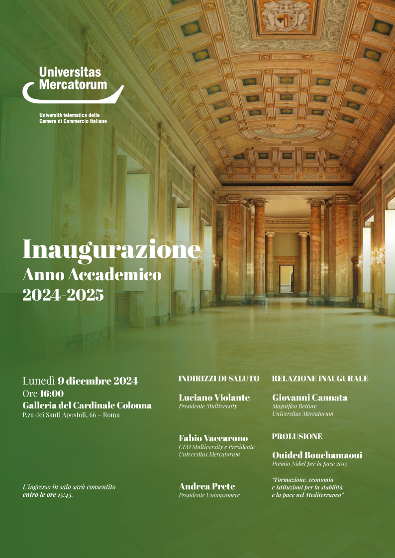 Inaugurazione Anno Accademico 2024/2025 