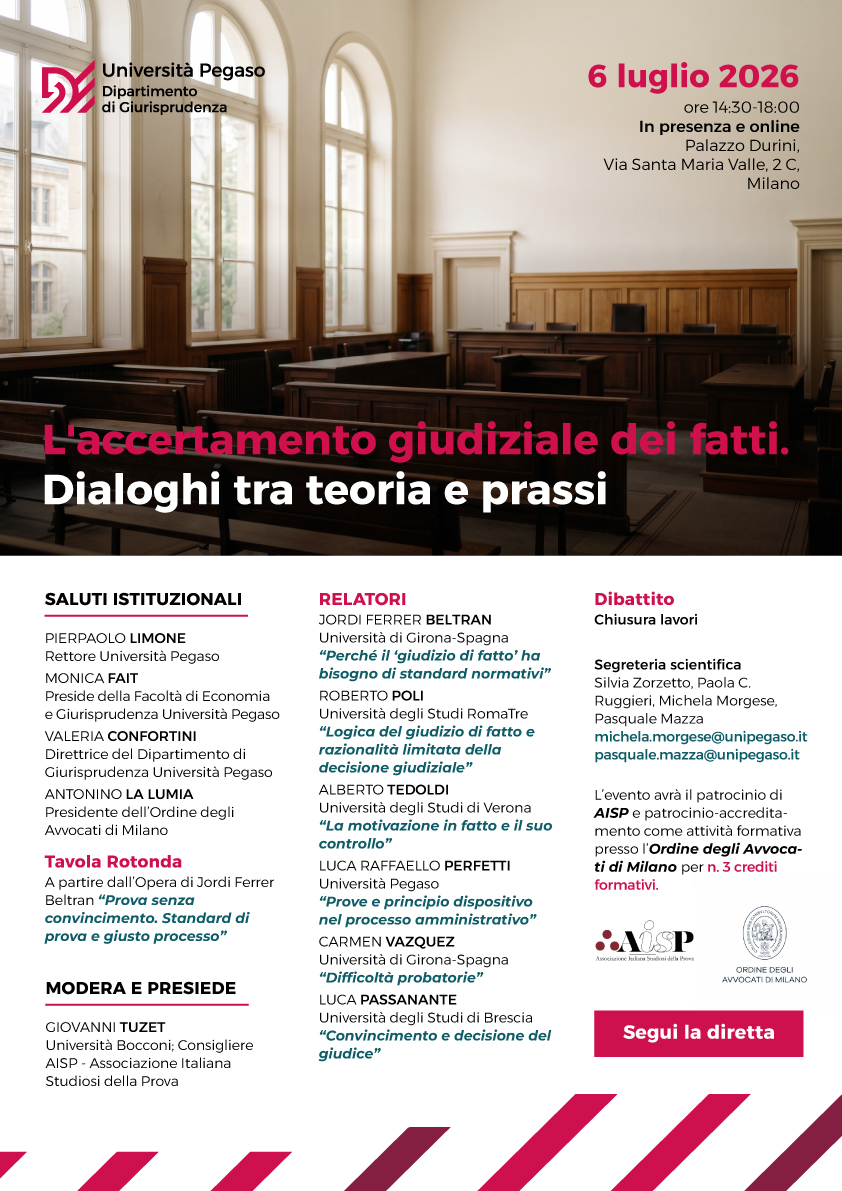 L'accertamento giudiziale dei fatti. Dialoghi tra teoria e prassi