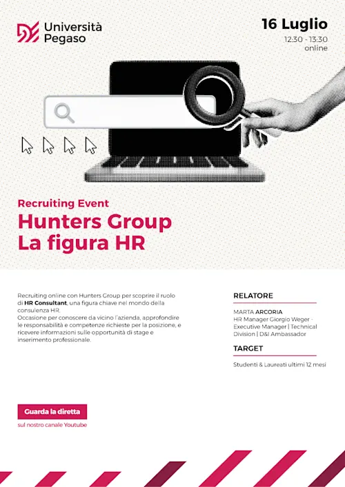 Recruiting Event con Hunters Group