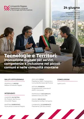 Tecnologie e Territori:innovazione digitale per servizi,competenze e inclusione nei piccoli comunie nelle comunità montane
