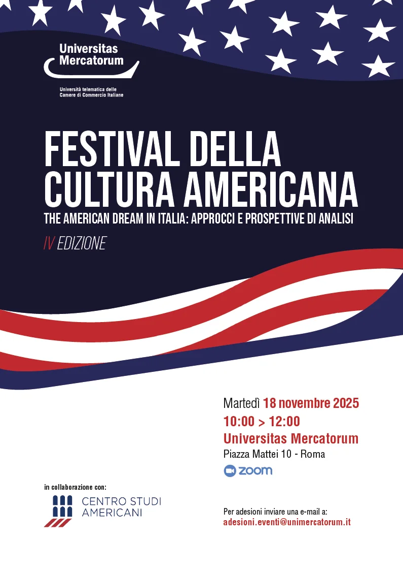 Festival della cultura americana | The American dream in Italia: approcci e prospettive di analisi