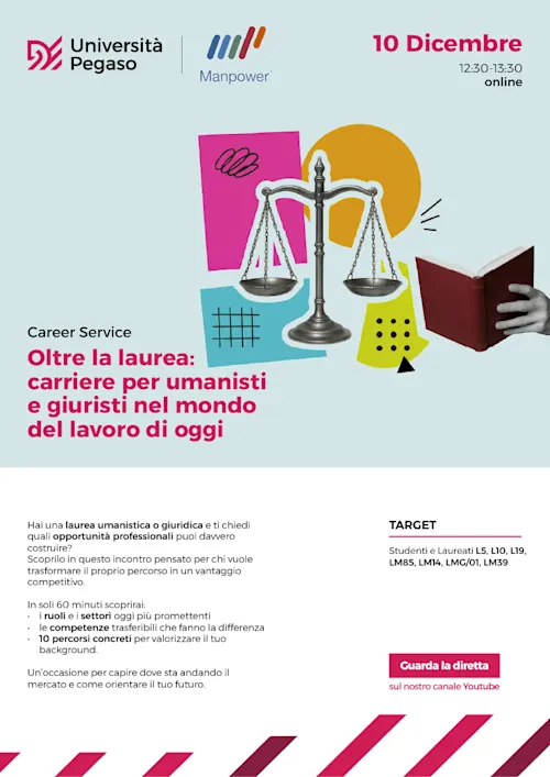 Orientamento professionale con Manpower – settore umanistico