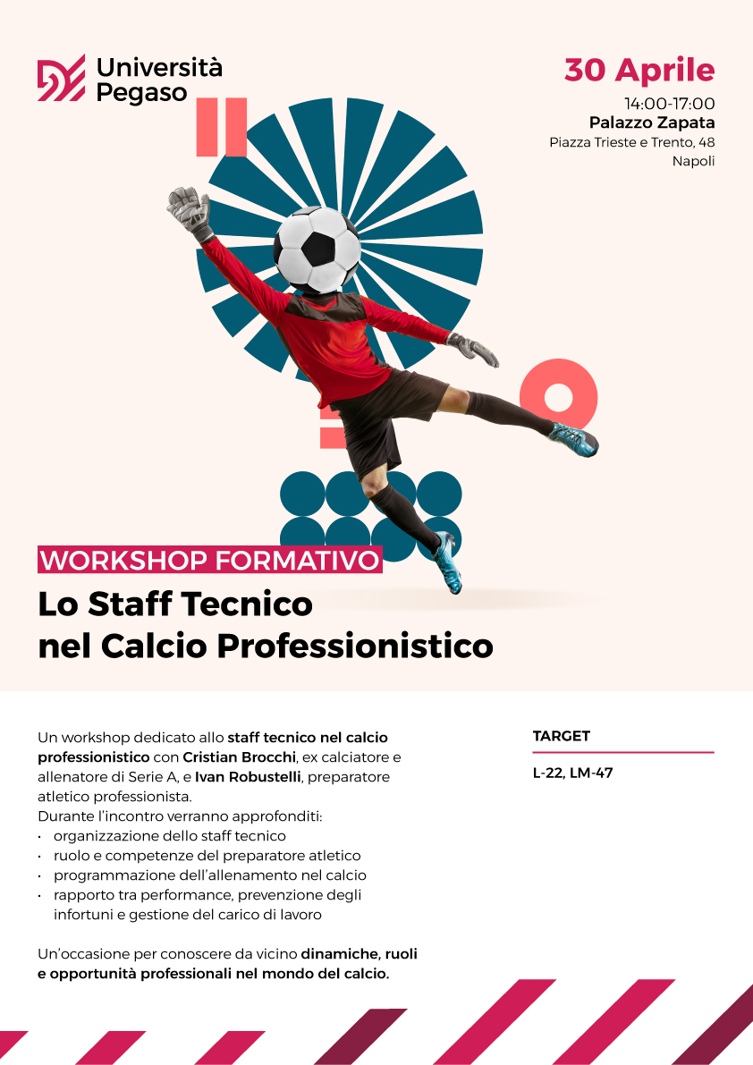 Workshop Professionale – Staff Tecnico Calcistico