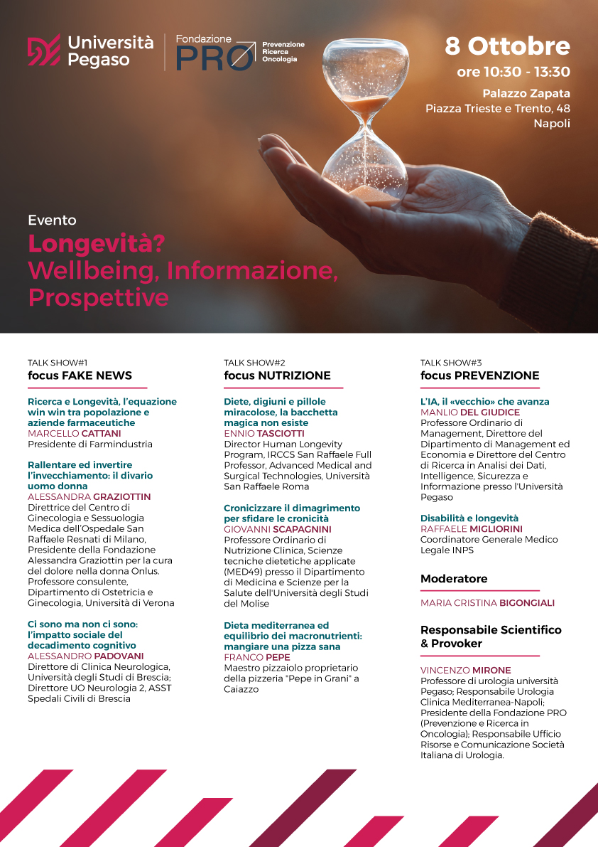 Longevità? Wellbeing, Informazione, Prospettive