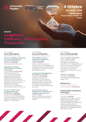 Longevità? Wellbeing, Informazione, Prospettive