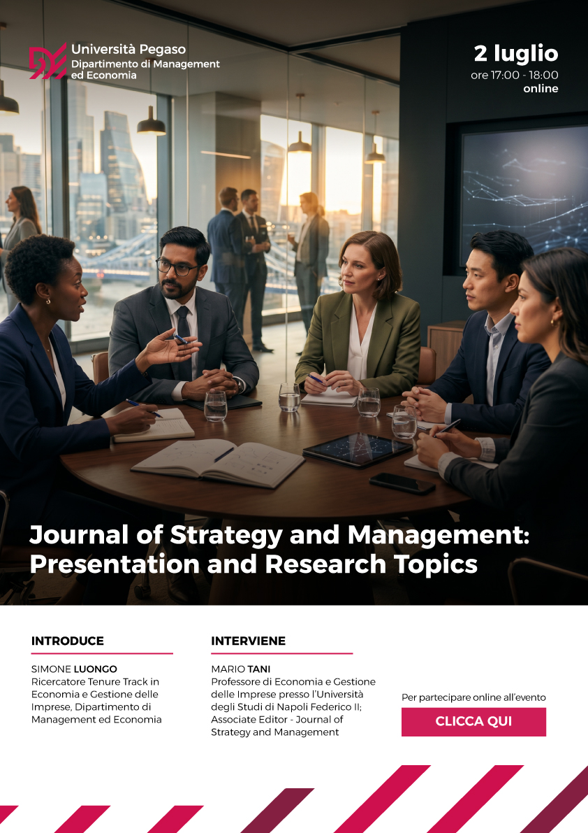 Journal of Strategy and Management: Presentation and Research Topics