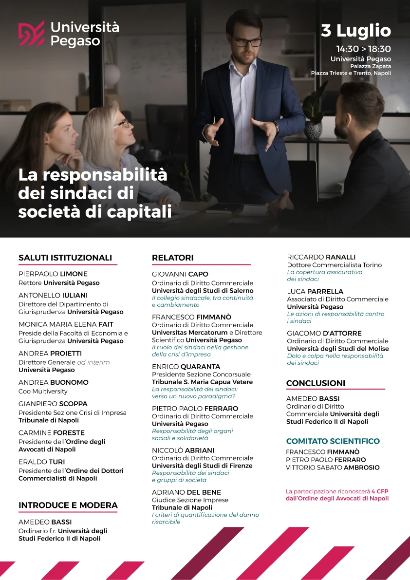  LA RESPONSABILITÀ DEI SINDACI DI SOCIETÀ DI CAPITALI