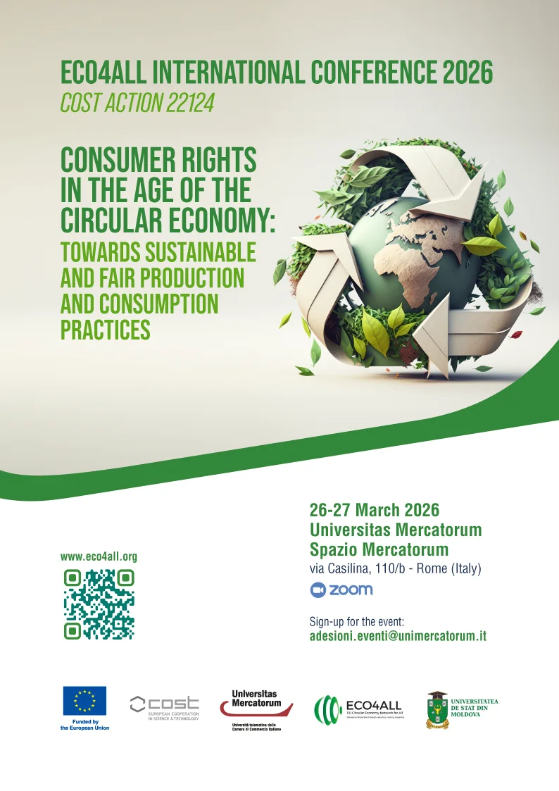 ECO4ALL International Conference 2026 | Cost Action 22124