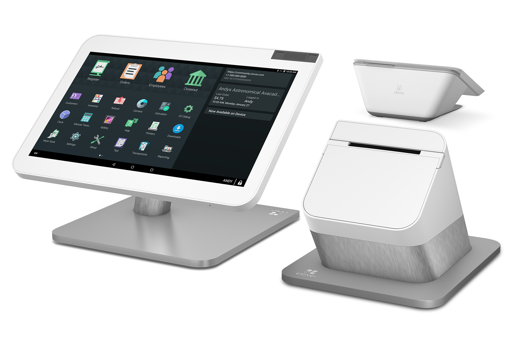 clover station printer