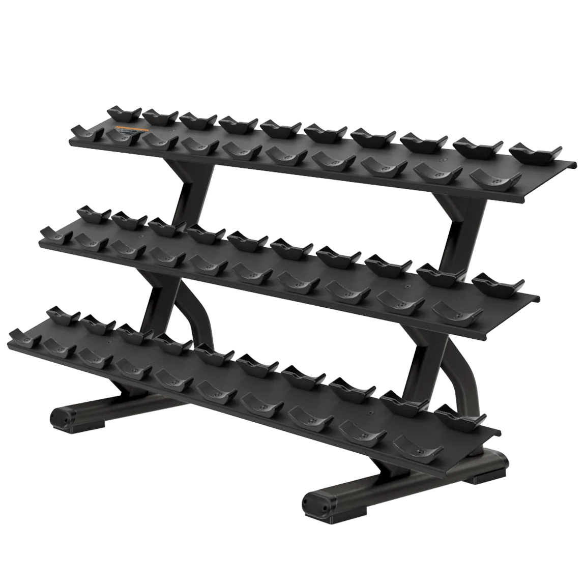 DBR0815 - 3 Tier, 15 Pair Dumbbell Rack