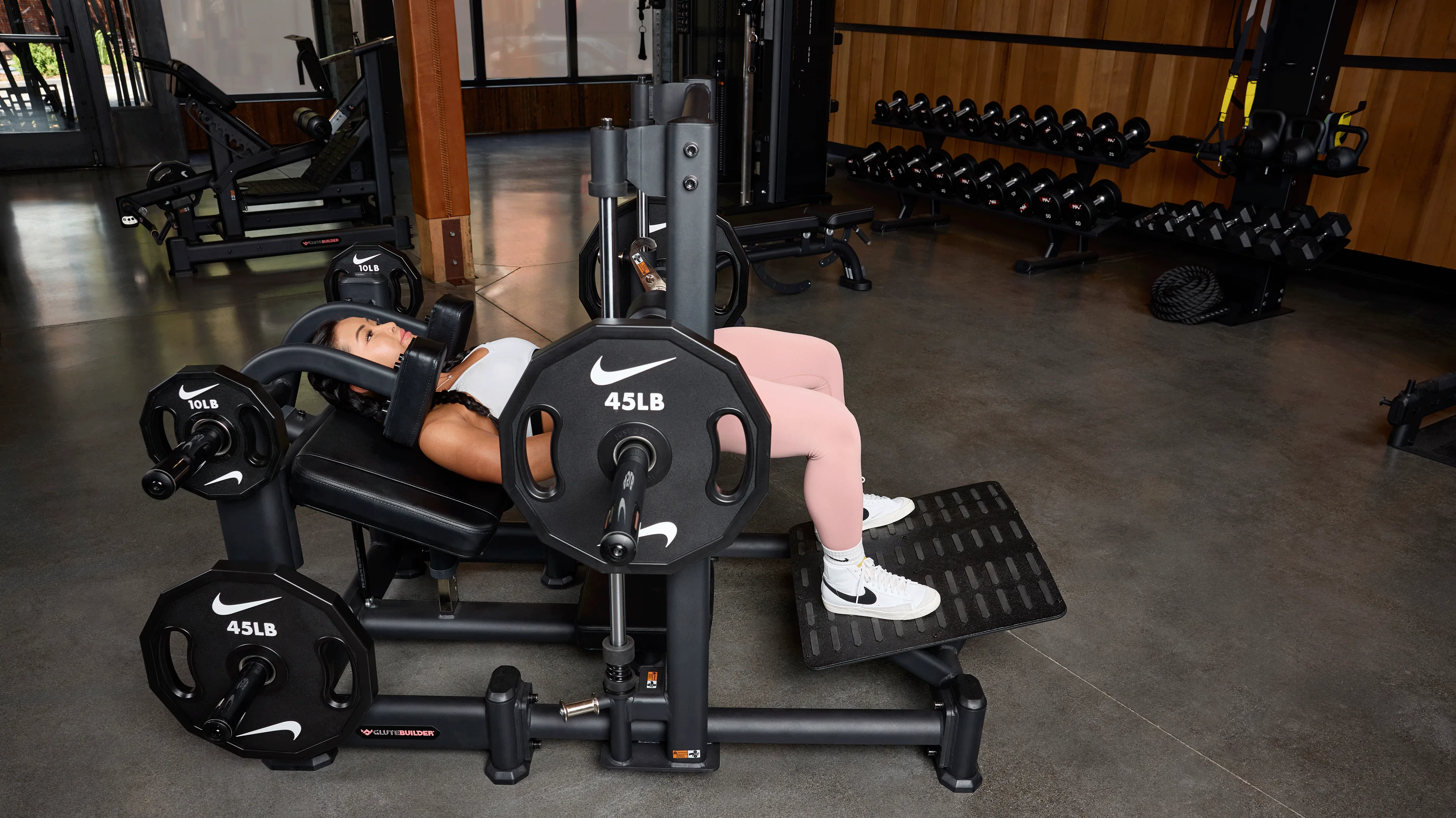 Glutebuilder Hip Thrust Elite Lifestyle 2 - Exerciser Flat
