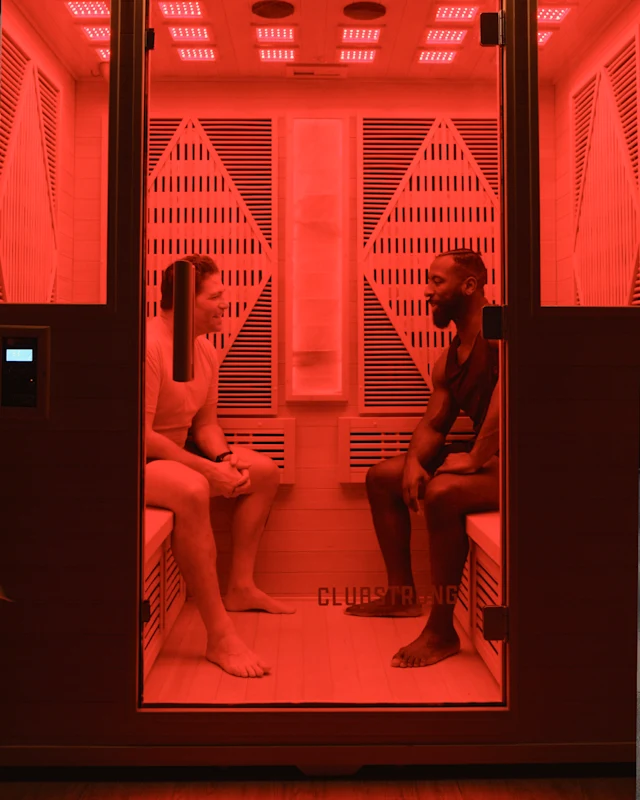 Wellness Display Card - Saunas - 2 Exercisers