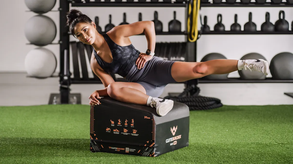 Glutebuilder Box Pro, Extended Leg, Exerciser, Facility