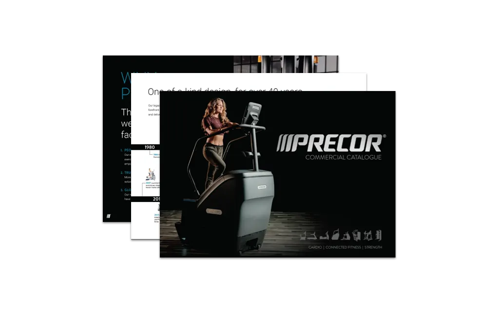 Precor Catalog Cover