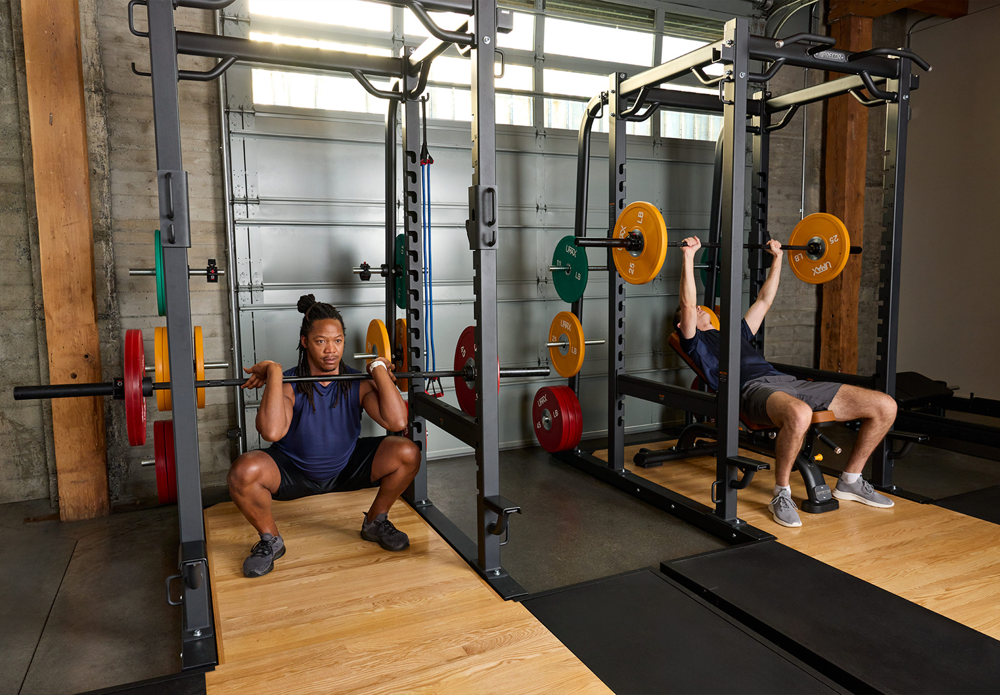 Commercial Fitness Benches and Racks Precor