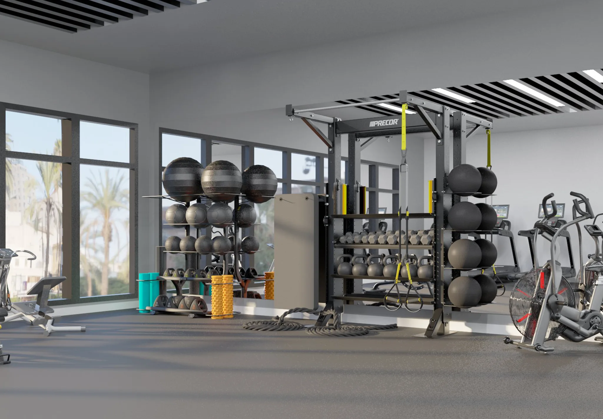 All in one functional space