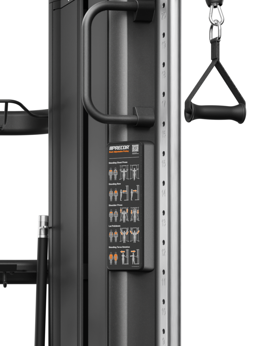 RESOLUTE™ DUAL ADJUSTABLE PULLEY​ - Cable Stations | Products | Precor