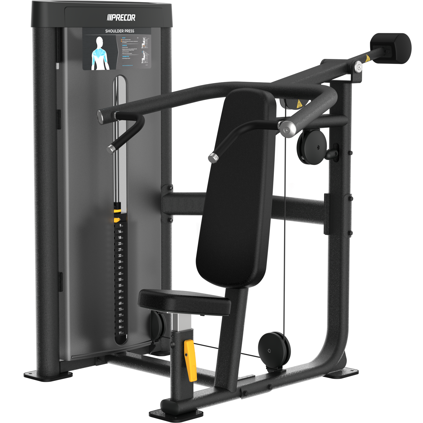 プルダウン　PRECOR ジム器具　ジムマシーン　フィットネス　筋トレ器具 ジョンソンヘルステック マルチジム ホームジム 筋トレ ケーブルマシン