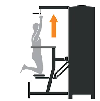 Dip-Chin Assist - Assisted Chin Up Exercise RMS library