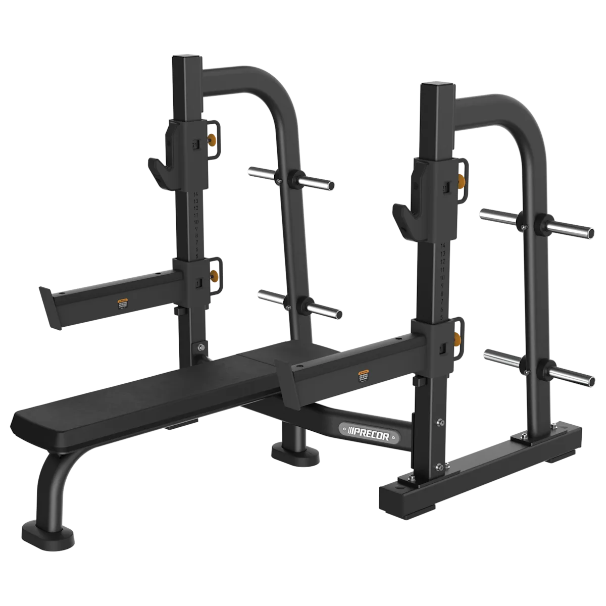 Spot Bench Olympic Spotter Bench - Discovery™ Benches & Racks | Products | Precor
