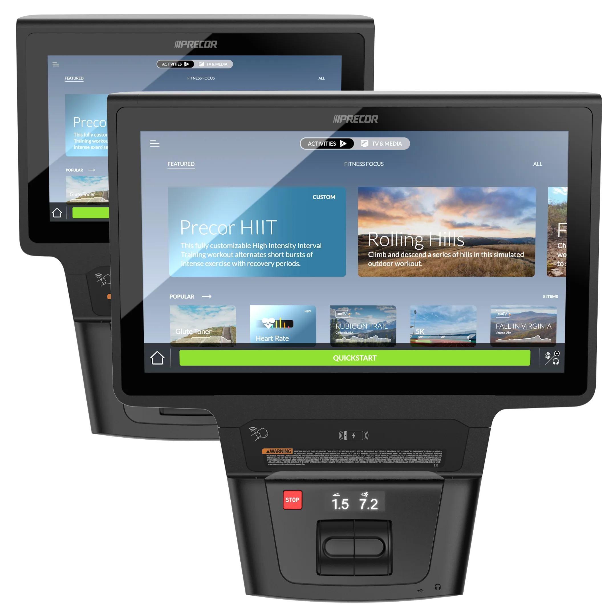 P94/P84 Touchscreen Consoles Layered