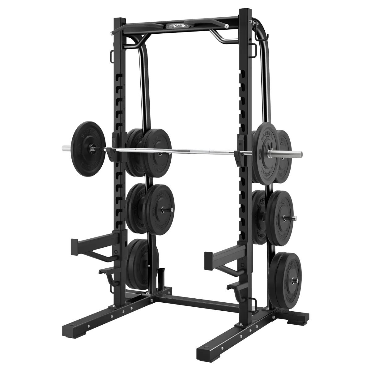 Half Rack - Discovery™ Benches & Racks | Products | Precor