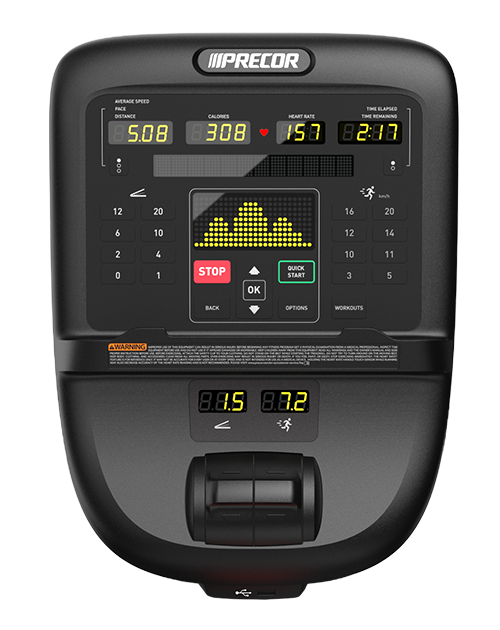 P94およびP84タッチスクリーンコンソール | Precor