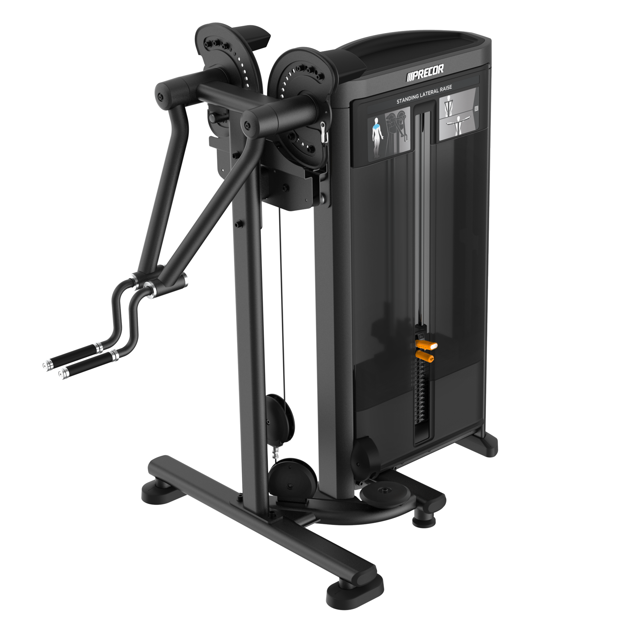 Standing Lateral Raise - Resolute | Products | Precor