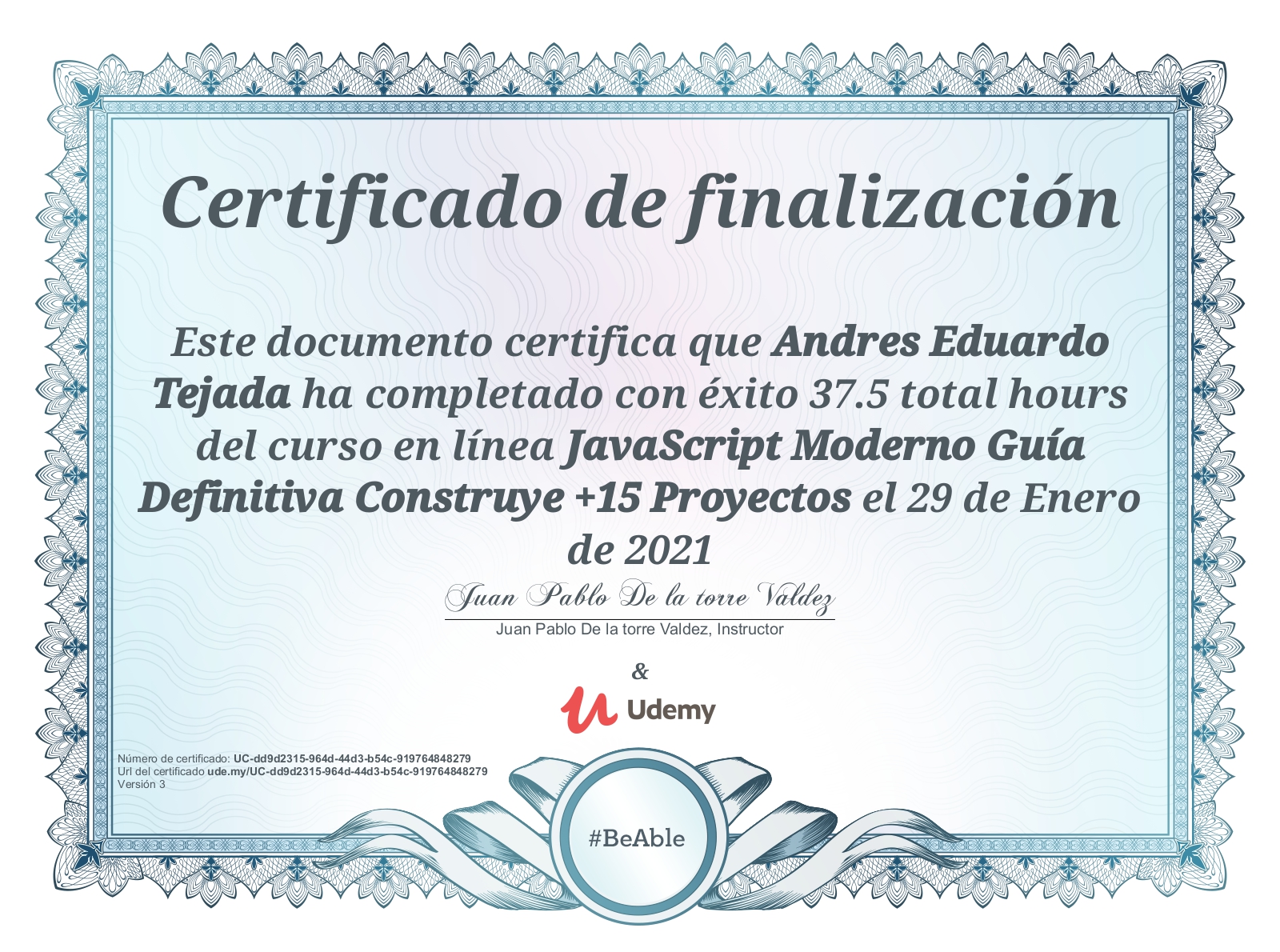 Curso Moderno de JavaScript
