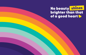 Web Card rainbow