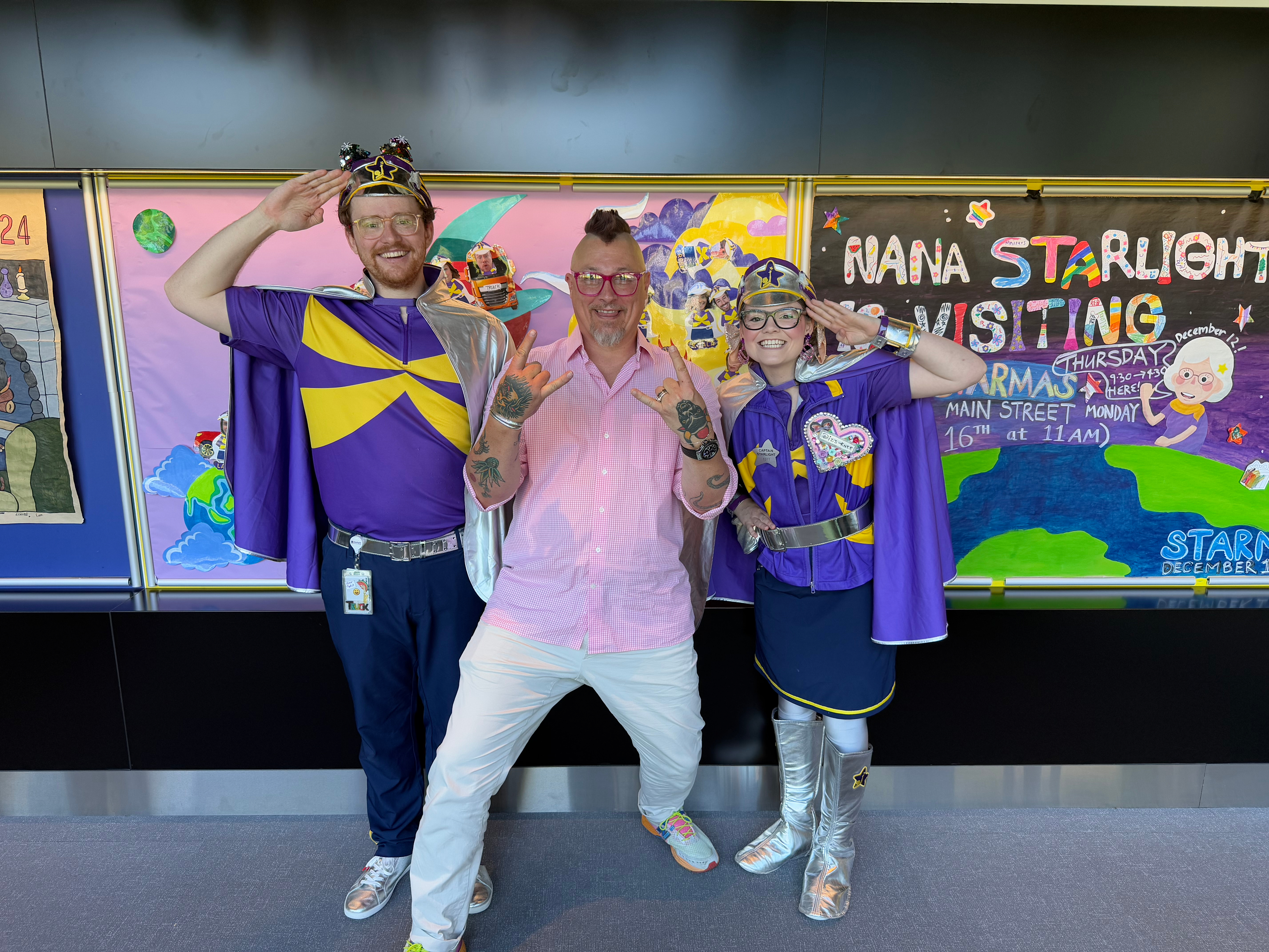 Benjamin and Captain Starlight