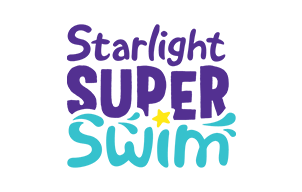 Super Swim logo card