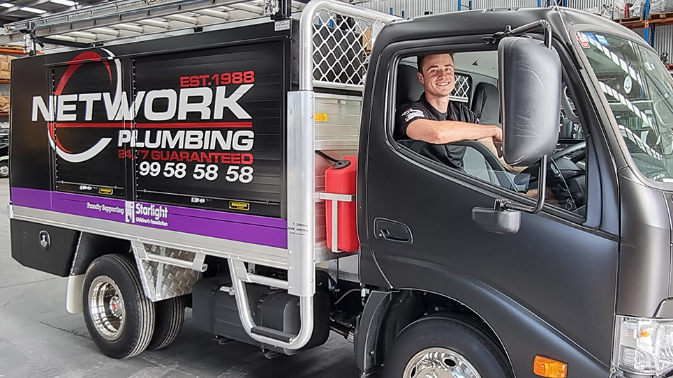 Network Plumbing truck