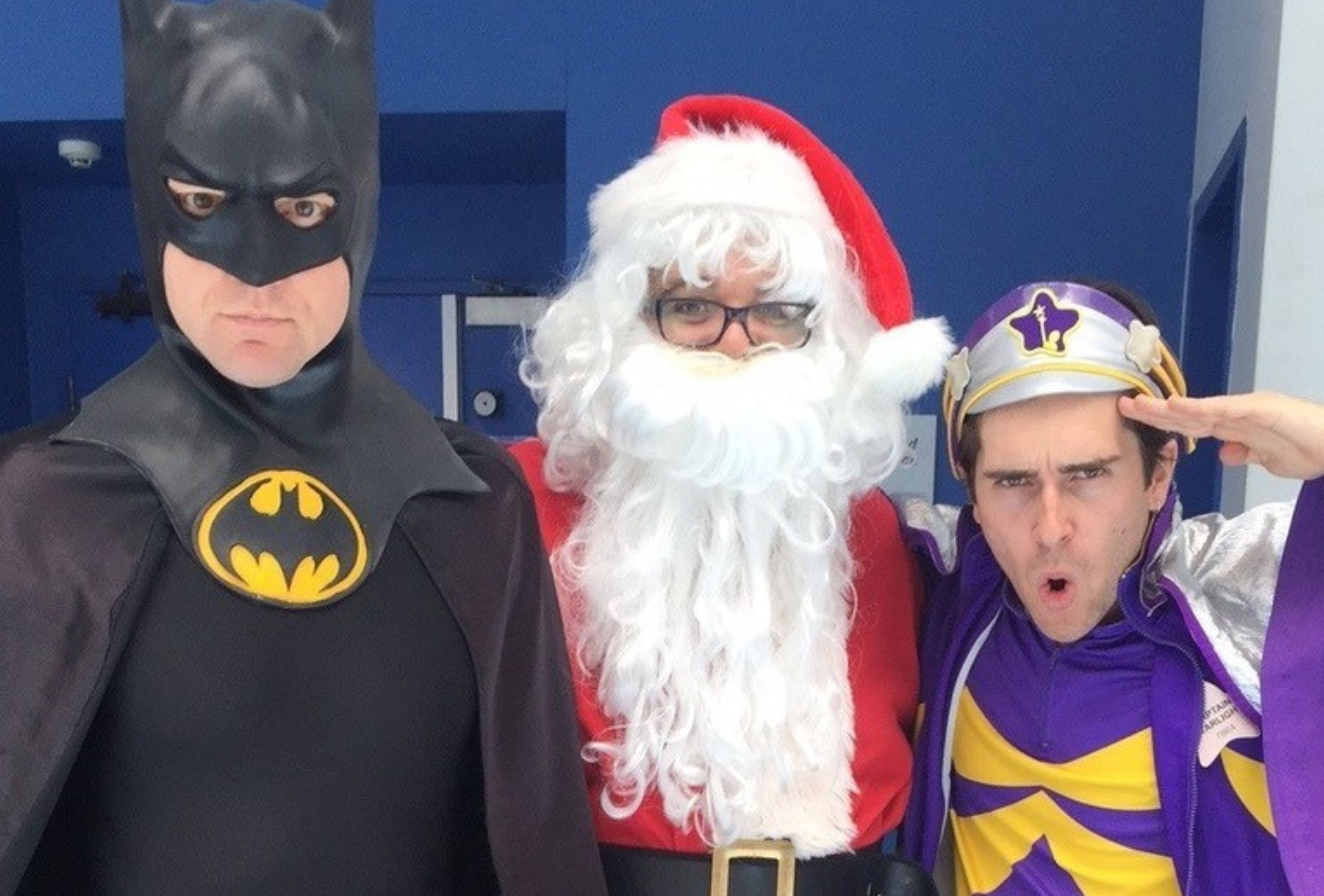 Captain Starlight - Quirky with Batman and Santa