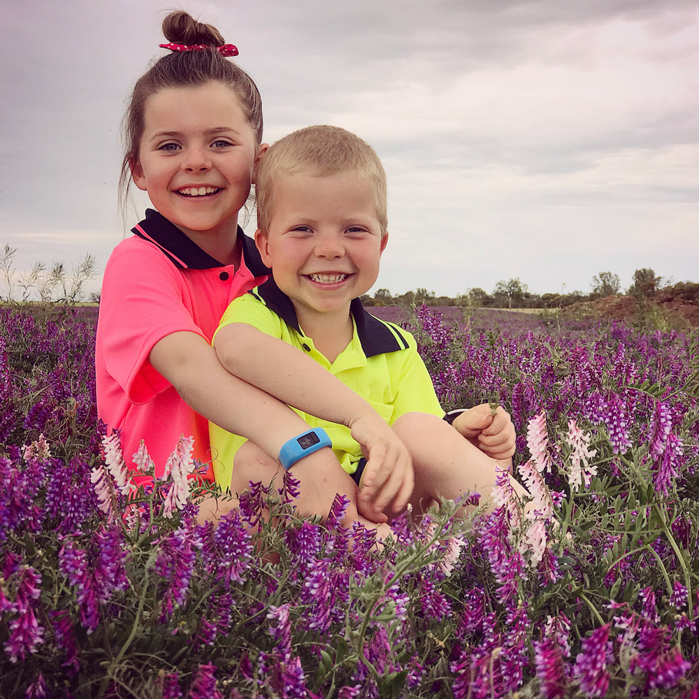 Bill and sister