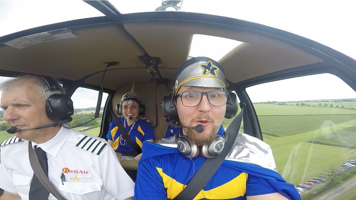 Captain Starlight - Ziggy in helicopter