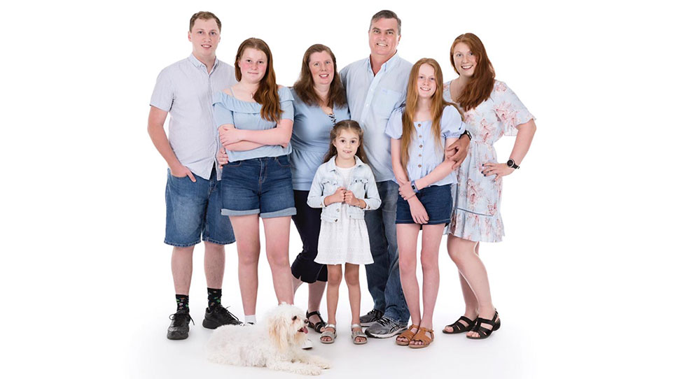 Holly and family