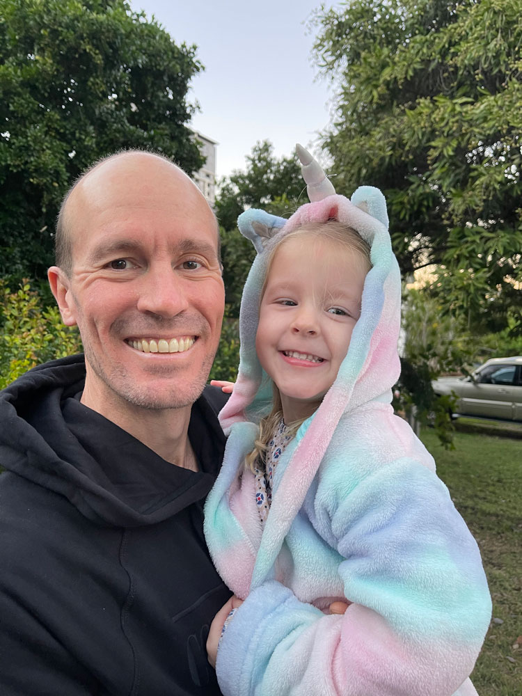 Lotte and dad