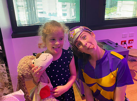 Holly and Captain Starlight