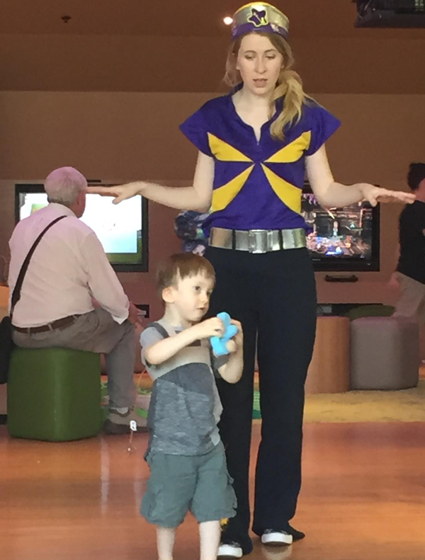 Dale with Captain Starlight
