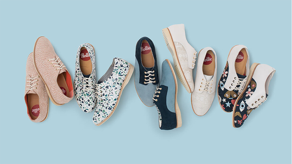 Rollie Nation shoes flatlay