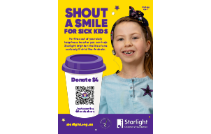 Shout a Smile - card